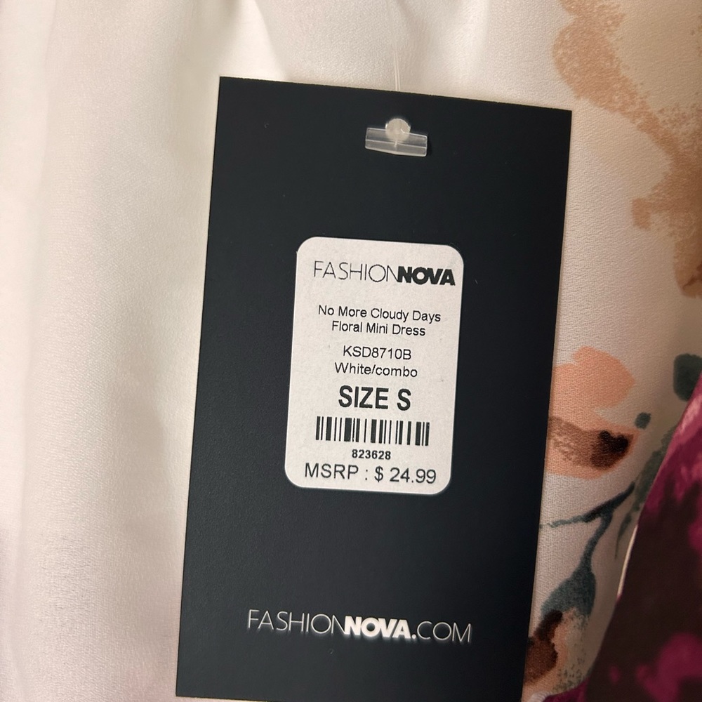 Floral mini Dress - Picture 3 of 5